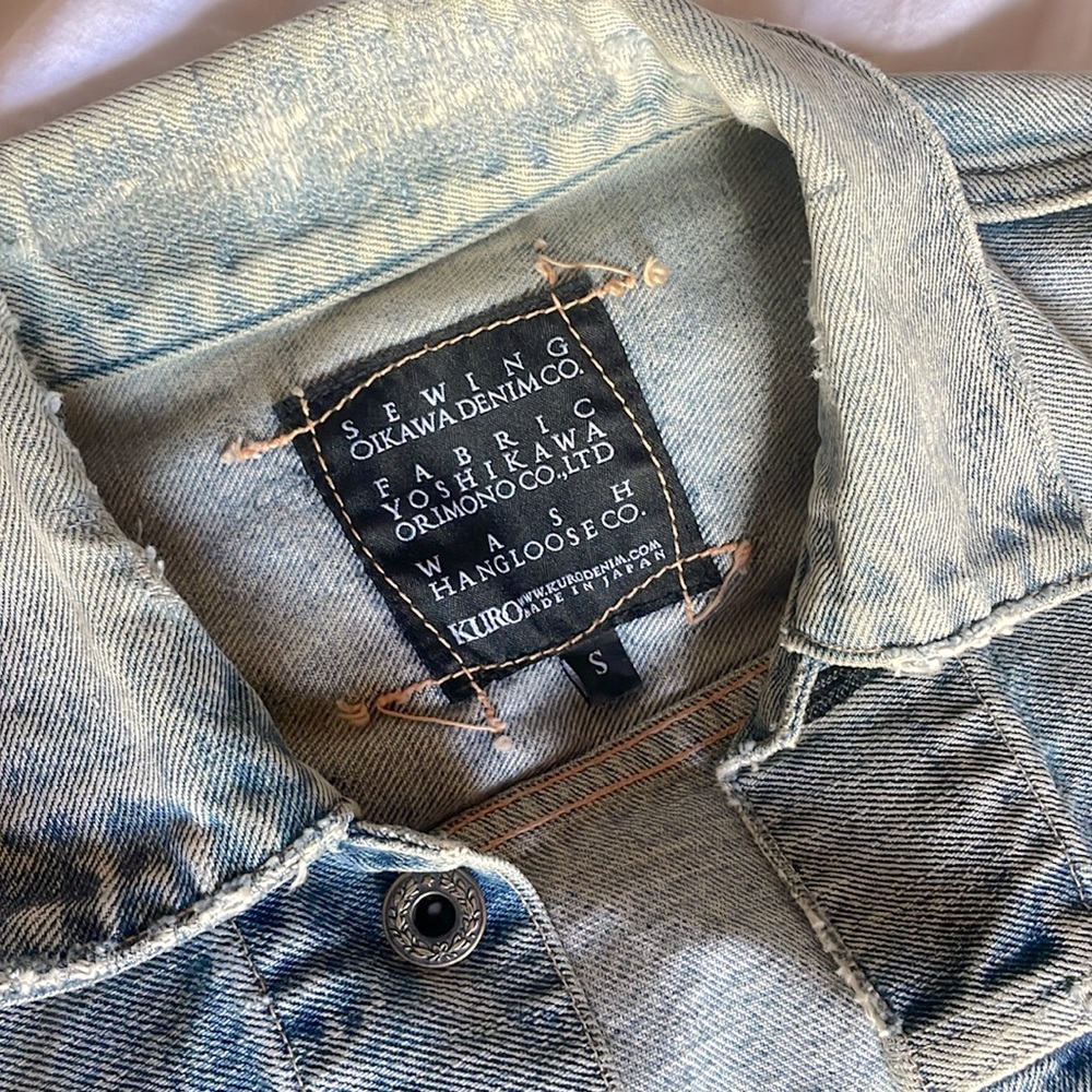 Kuro Japanese Denim Jacket - image 3